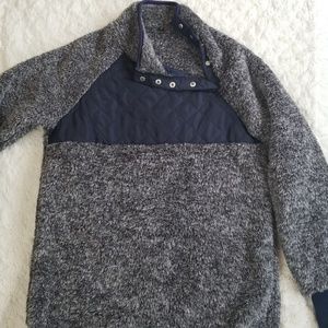 Never Been Worn! Sweater- Gray/Navy